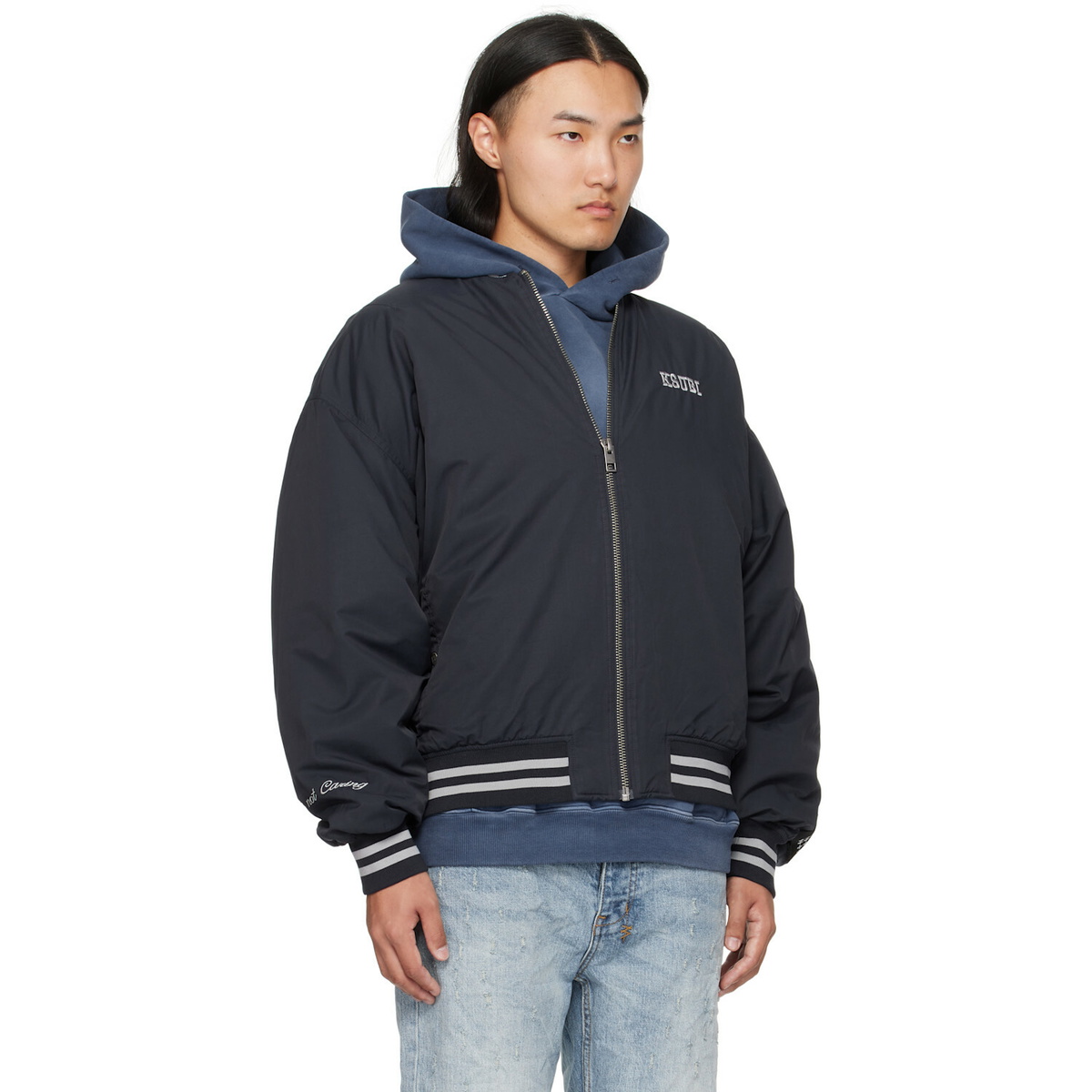 Ksubi Navy MA-1 Bomber Jacket