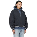 Ksubi Navy MA-1 Bomber Jacket