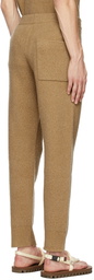 Tanaka Beige Wool Comfy Lounge Pants