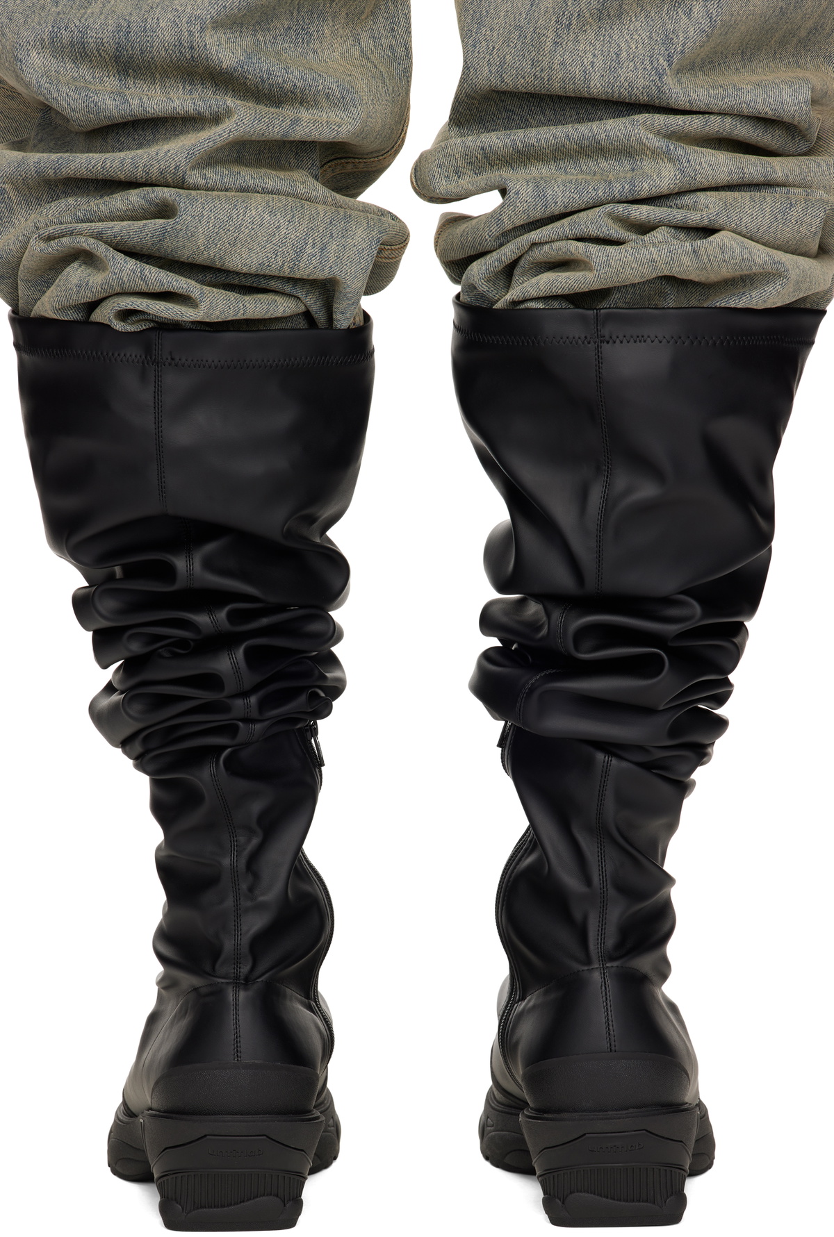 untitlab® Black Vertigo Legging Boots