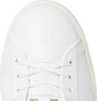 Valentino - Valentino Garavani Rockstud Untitled Leather Sneakers - Men - White