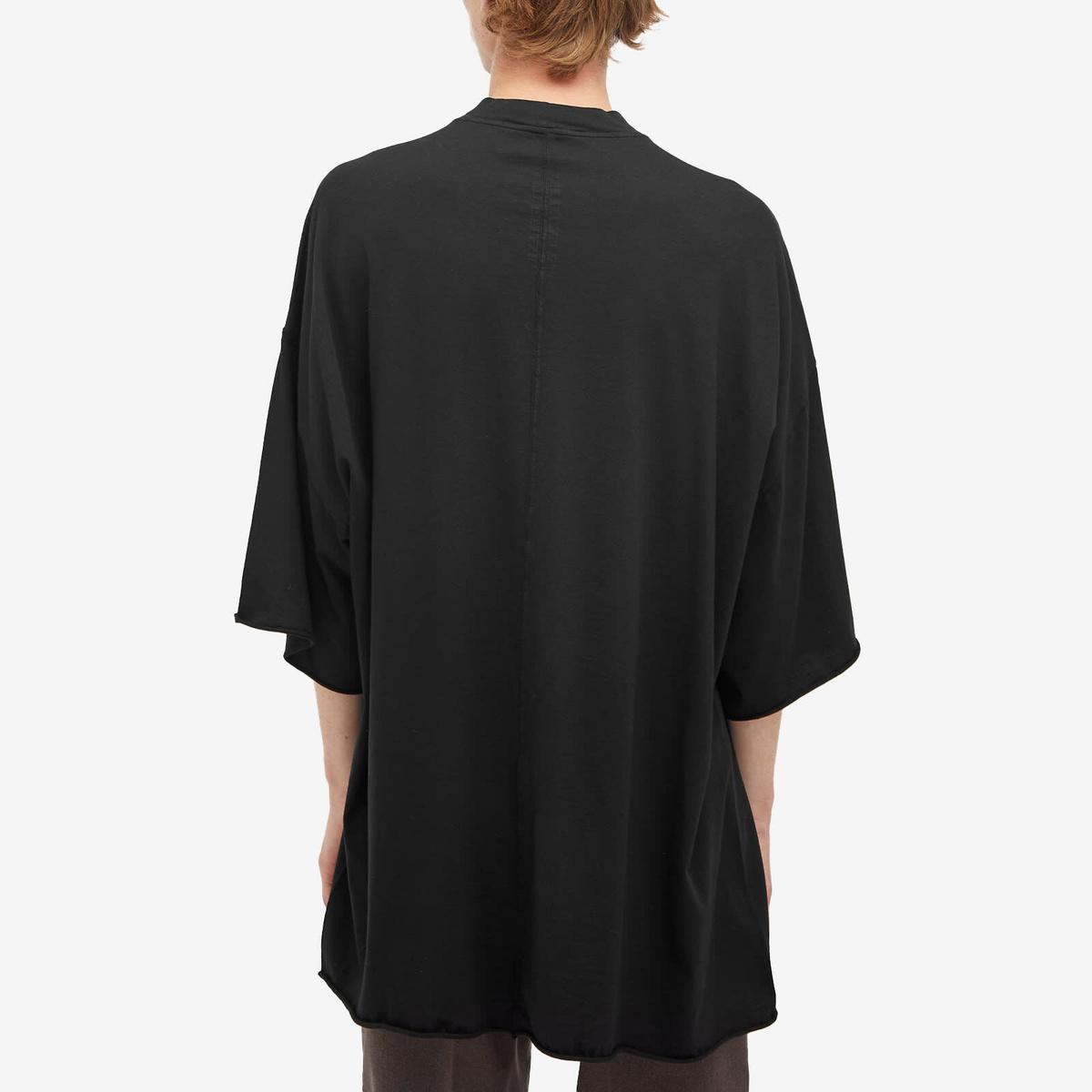 Rick Owens Men's Porterville Tommy T-Shirt in Black/Pearl