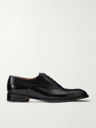 Mr P. - Leather Oxford Shoes - Black