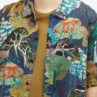 Folk Men's Patterned Vacation Shirt END EXCLUSIVE in Forest Print