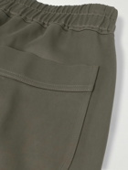 TOM FORD - Straight-Leg Woven Drawstring Trousers - Green