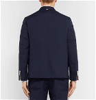 Thom Browne - Navy Slim-Fit Unstructured Canvas Suit Jacket - Navy
