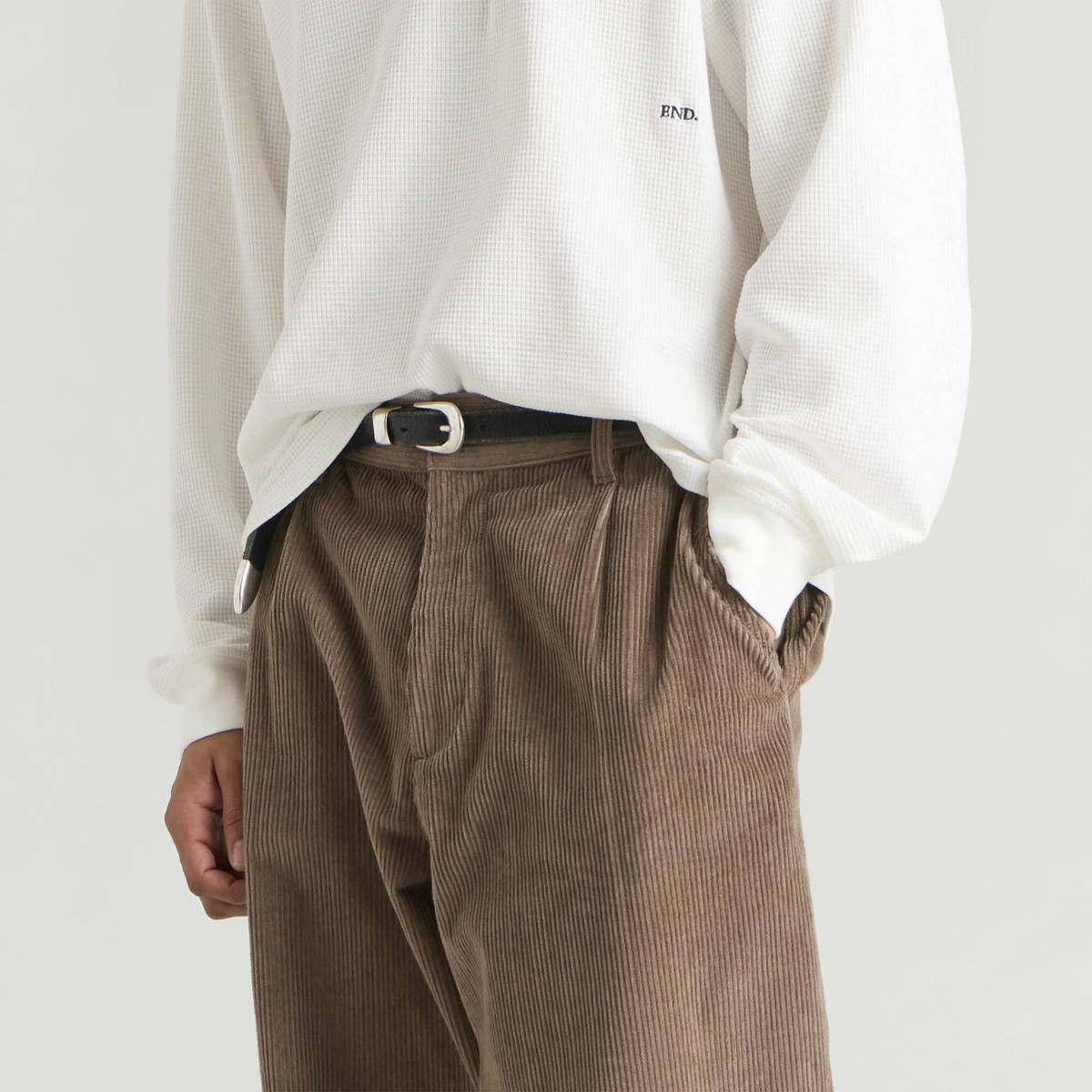 END. Men's Ridge Trouser in Dark Sand
