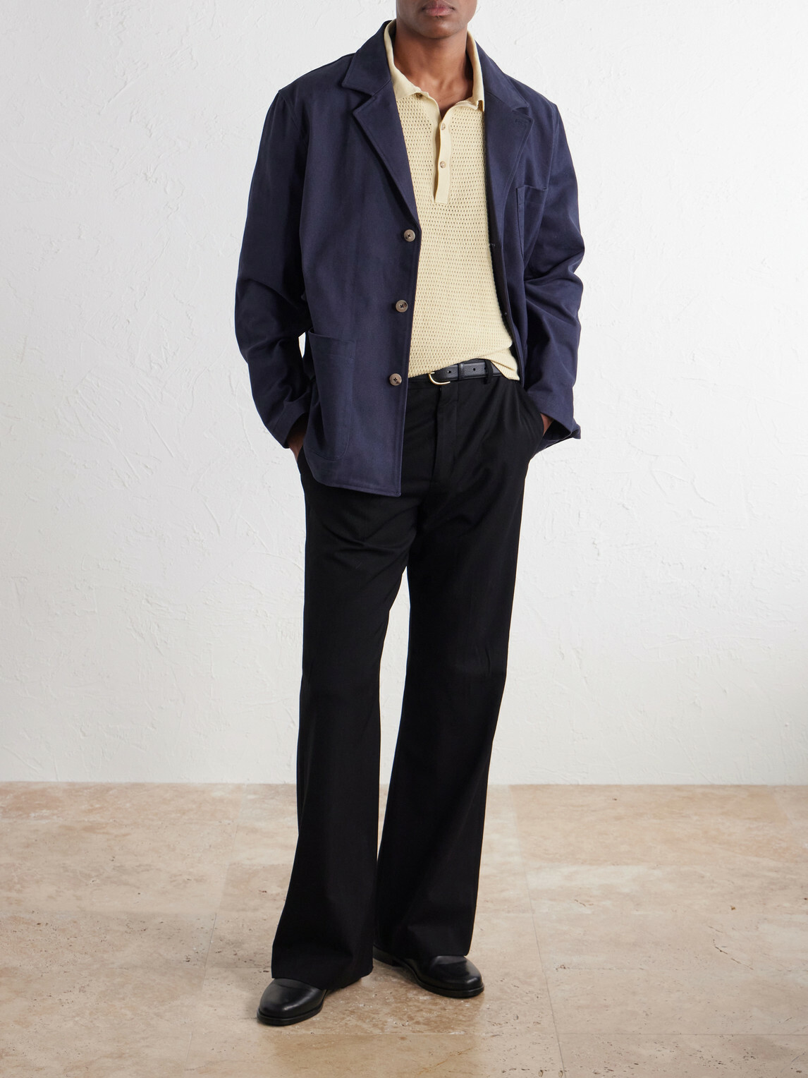De Bonne Facture - Cotton-Twill Jacket - Blue