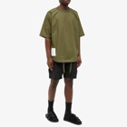 WTAPS Men's 14 Short Sleeve Sweater in Olive Drab