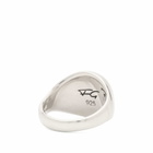 Frederick Grove Snake Signet Ring in Silver