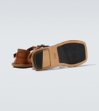 Versace Souvenir leather fisherman sandals