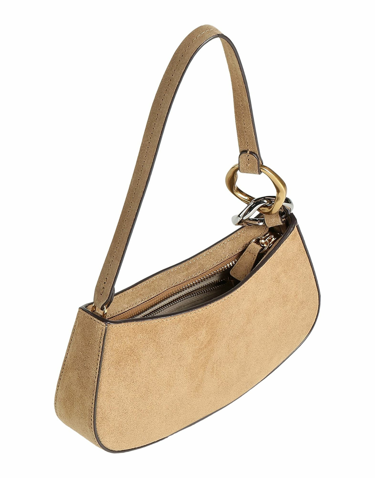 Staud Womens Shoulder bag in Khaki