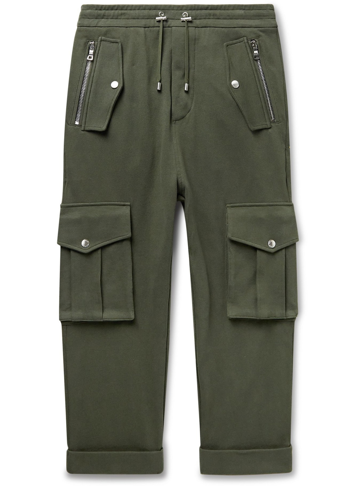 Tencel Rich Cargo Tapered Trousers