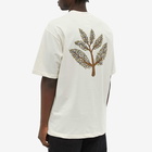 Magenta Men's Tree Plant T-Shirt in Natural