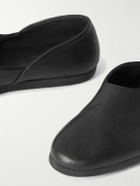 Stòffa - Full-Grain Leather Loafers - Black