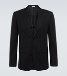 Comme des Garcons Homme Deux - Striped single-breasted wool blazer