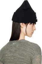 R13 Black 'R13' Beanie