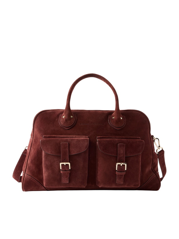 Photo: Brunello Cucinelli - Suede Weekend Bag