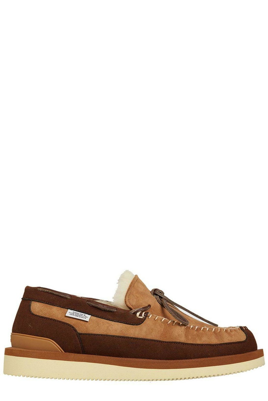 Photo: SUICOKE Shearling-lined Round Toe Loafers