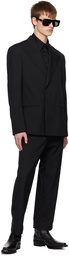 Acne Studios Black Double-Breasted Blazer