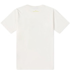 Stone Island Junior Compass Logo T-Shirt in Natural