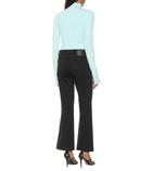 Proenza Schouler - High-rise kick-flare jeans