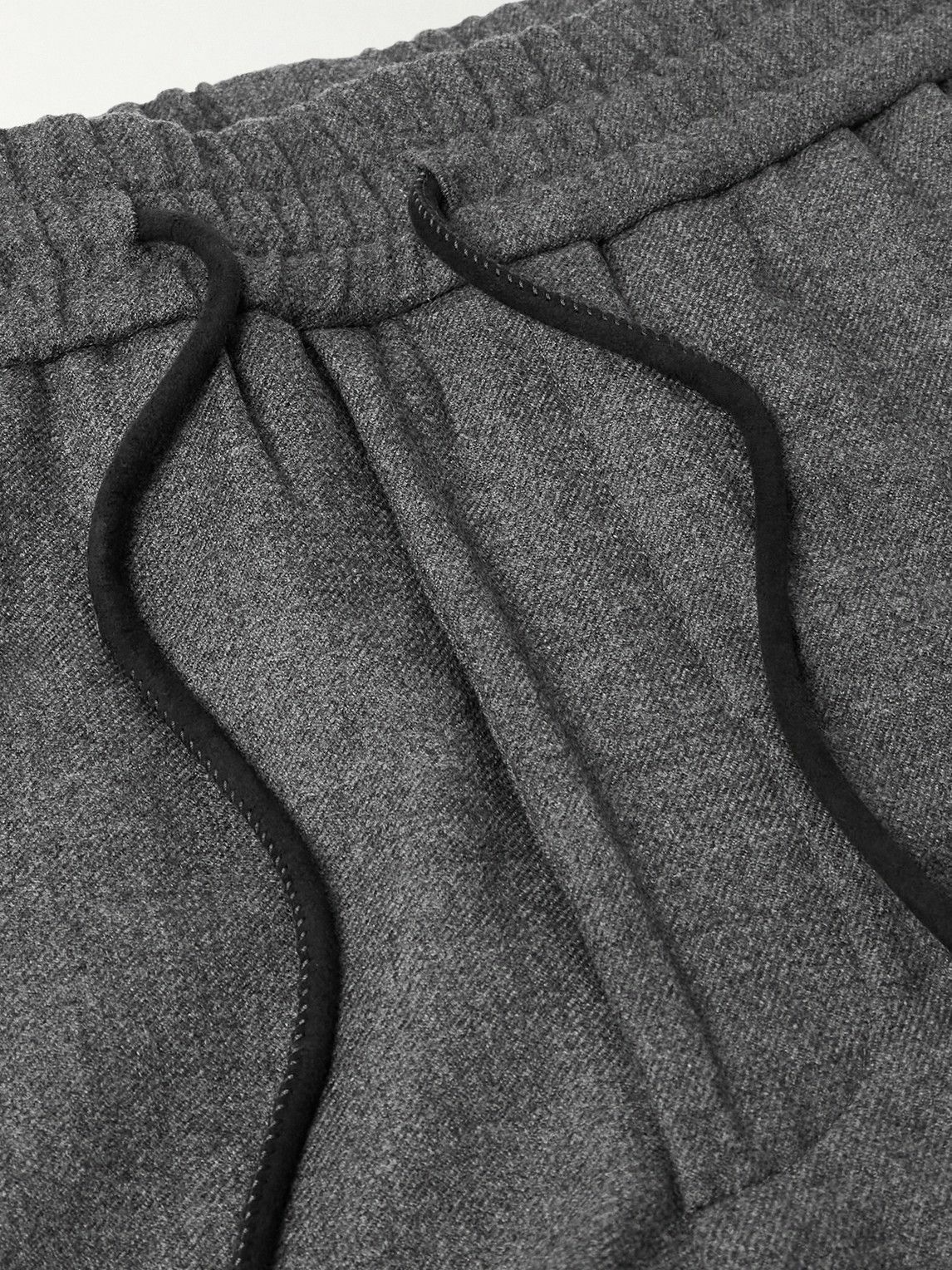 SEASE - Mindset Straight-Leg Stretch Virgin Wool-Flannel Trousers - Gray