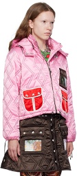 Chopova Lowena Pink Frosty Jacket