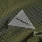 And Wander Men's Sil Sacoche in Khaki