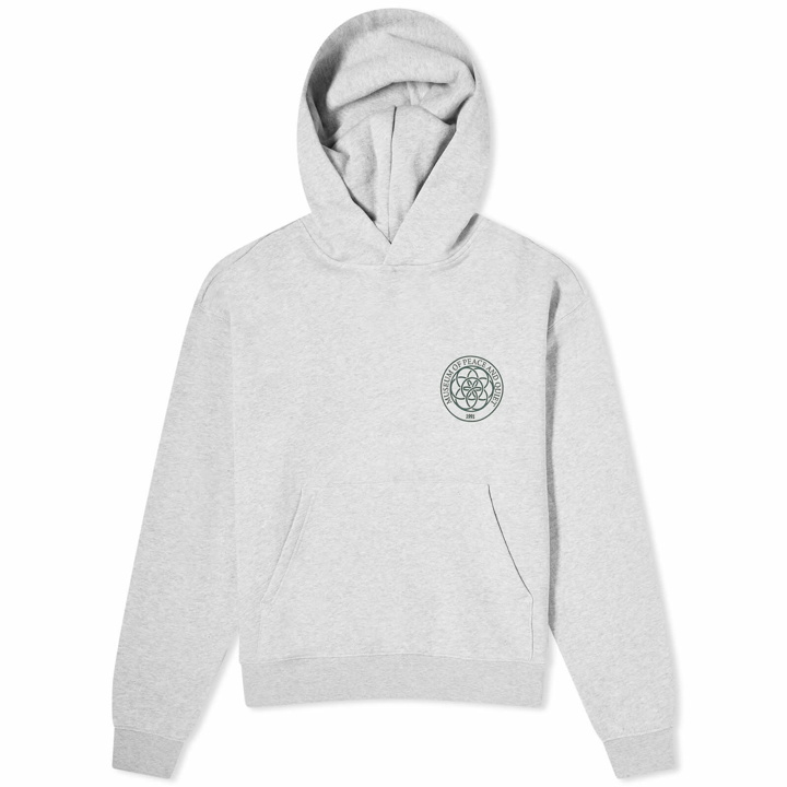 Photo: Museum of Peace and Quiet Men's Wellness Centre Hoodie in Heather Grey