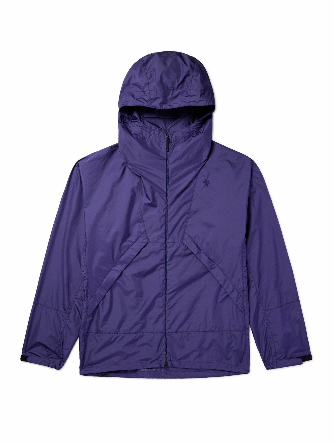 Goldwin - Ripstop Hooded Jacket - Purple Goldwin