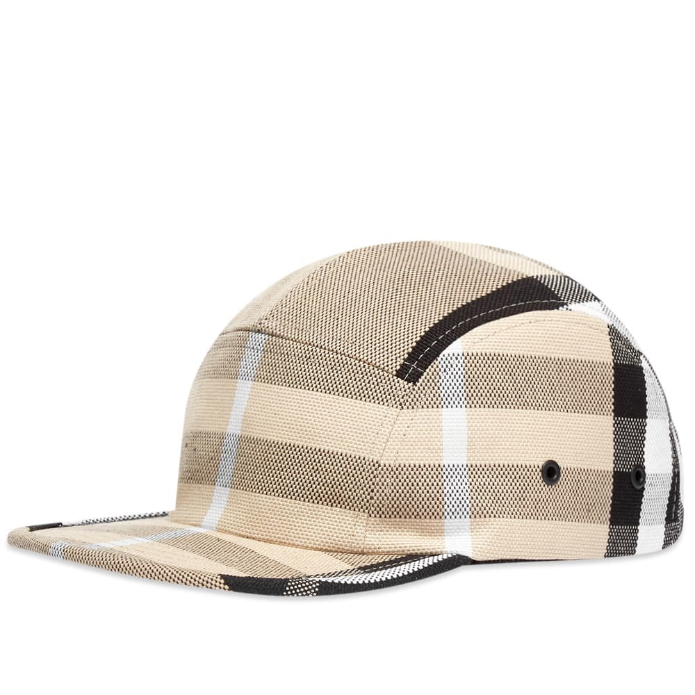 frill anden Nuværende Burberry Giant Check Canvas Cap Burberry