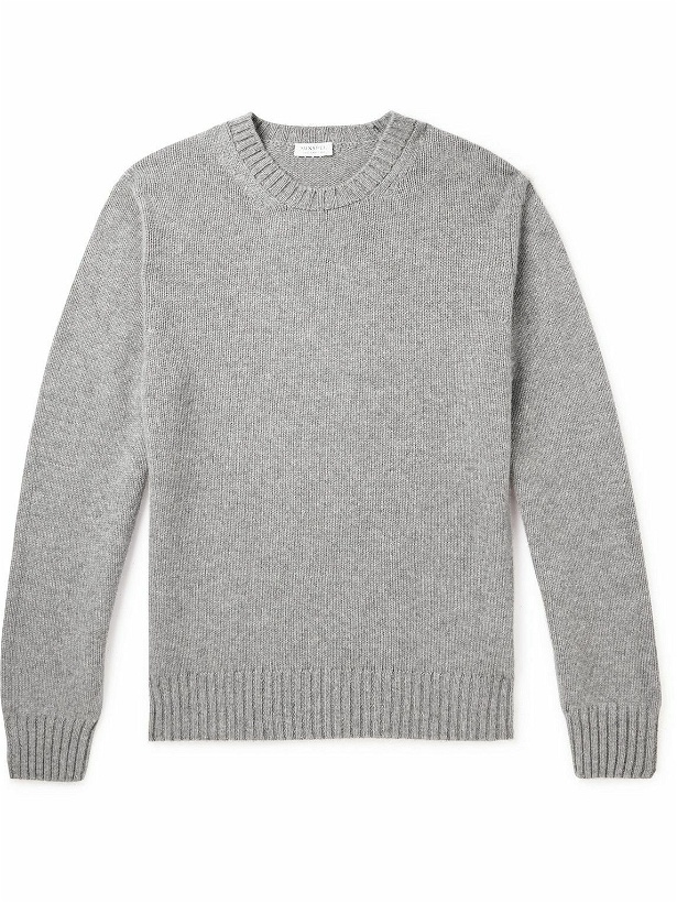 Photo: Sunspel - Cashmere Sweater - Gray