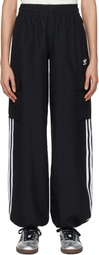 adidas Originals Black Adicolor 3-Stripes Cargo Pants