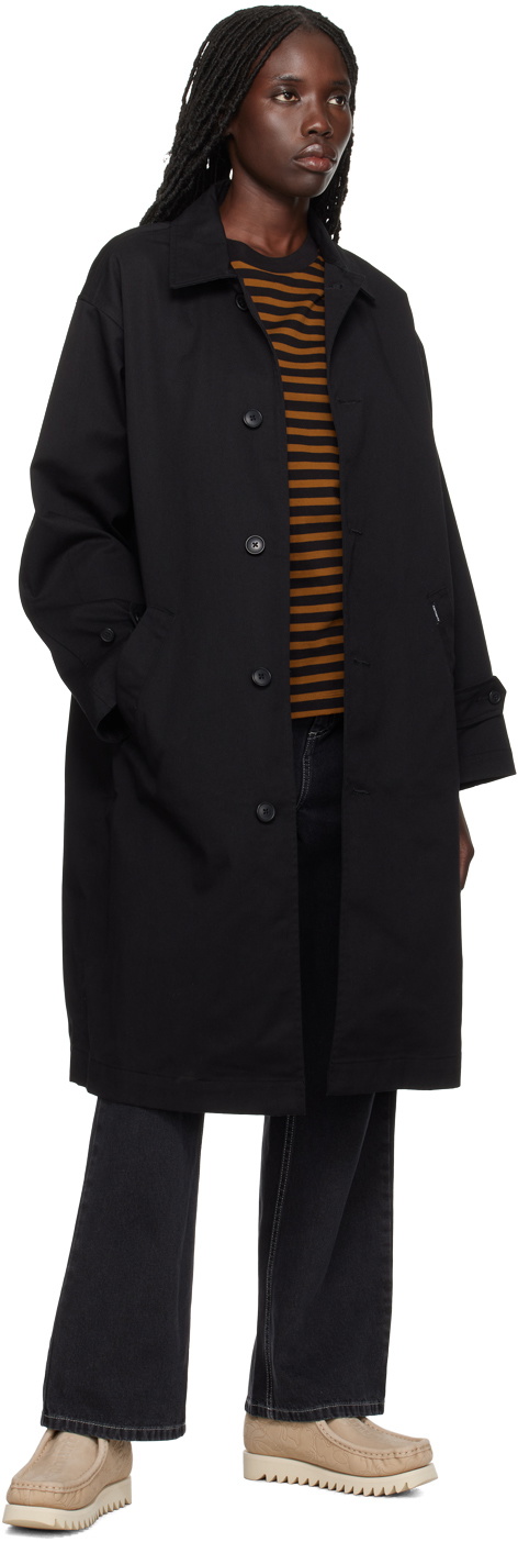 Carhartt Work In Progress Black Newhaven Coat Carhartt WIP