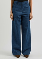 Bettter Atlas Wide-leg Denim Trousers Navy
