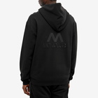 Moncler Men's Logo Zip Hoody in Black