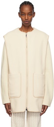 TOTEME Off-White Zip Vest