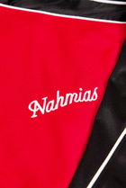 Nahmias Logo-embroidered Jersey Track Jacket Red