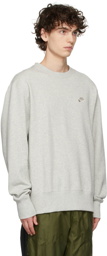 Nike Grey NSW Classic Fleece Sweatshirt