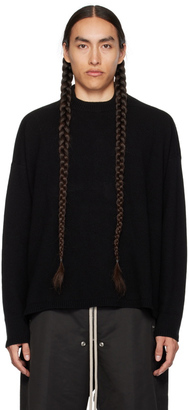 Photo: Rick Owens Black Tommy Lupetto Sweater