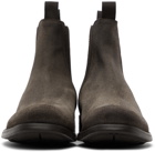 Officine Creative Grey Suede Chronicle 2 Chelsea Boots