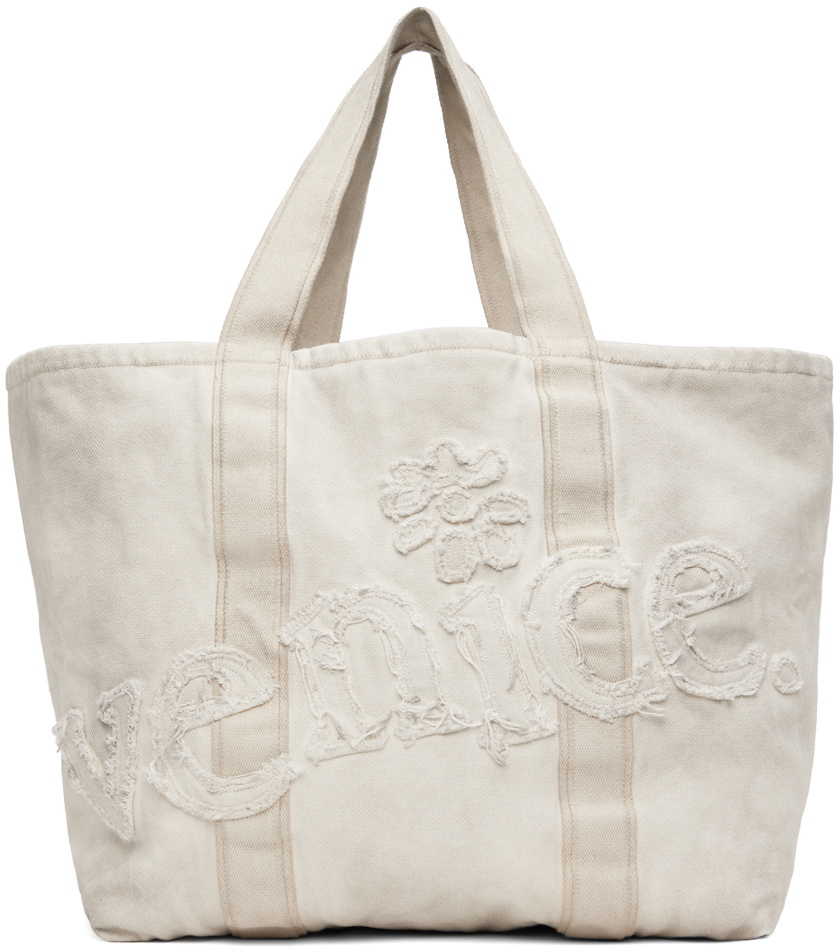 ERL ベージュ Venice トートバッグ ERL Beige Venice Tote ERL