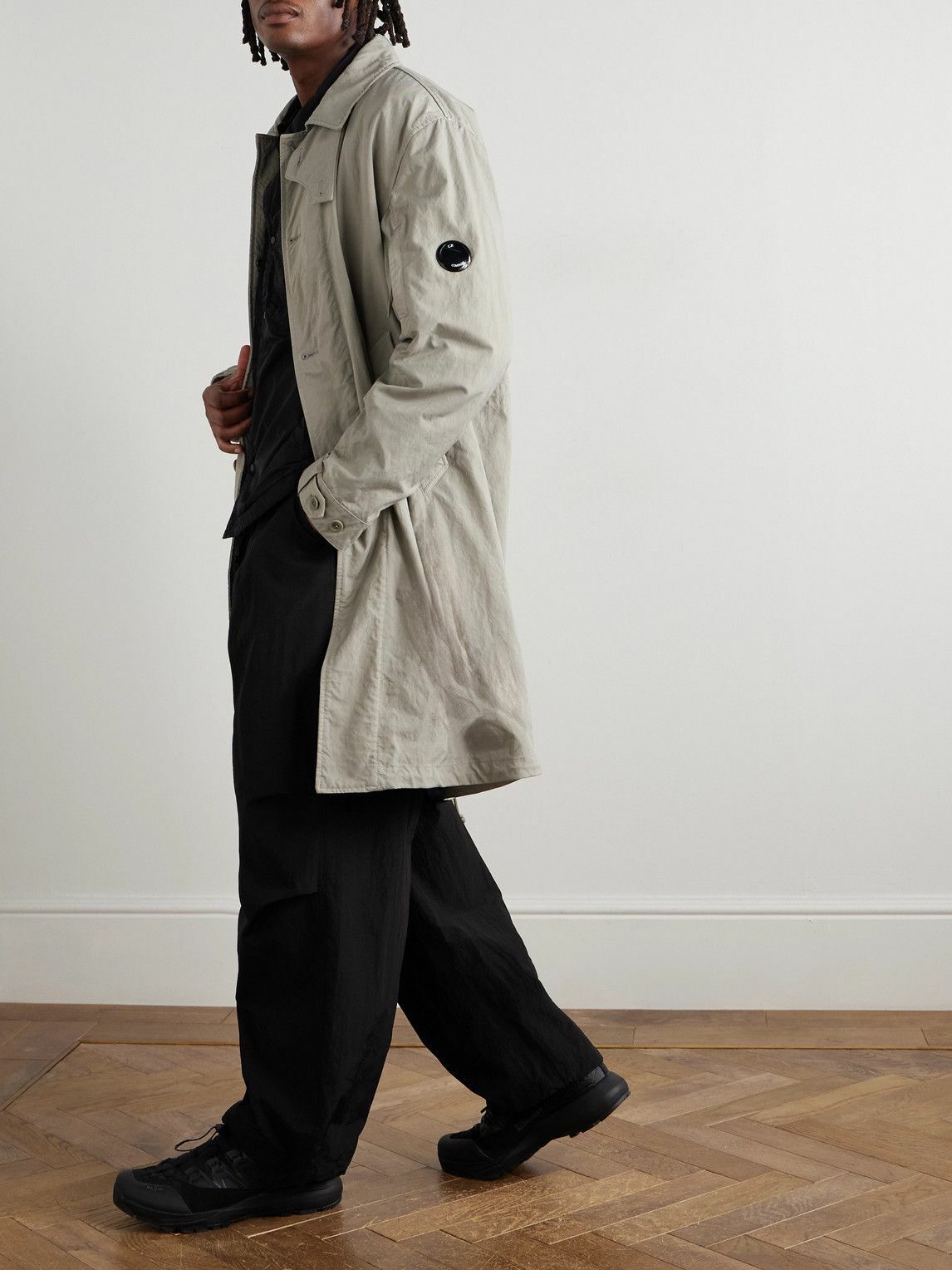 C.P. Company - Shell Trench Coat - Gray