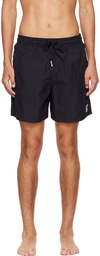 Palm Angels Black Vilebrequin Edition Swim Shorts