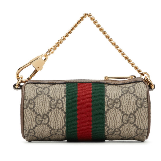 BEIGE GUCCI OPHIDIA POUCH (760245961WT)