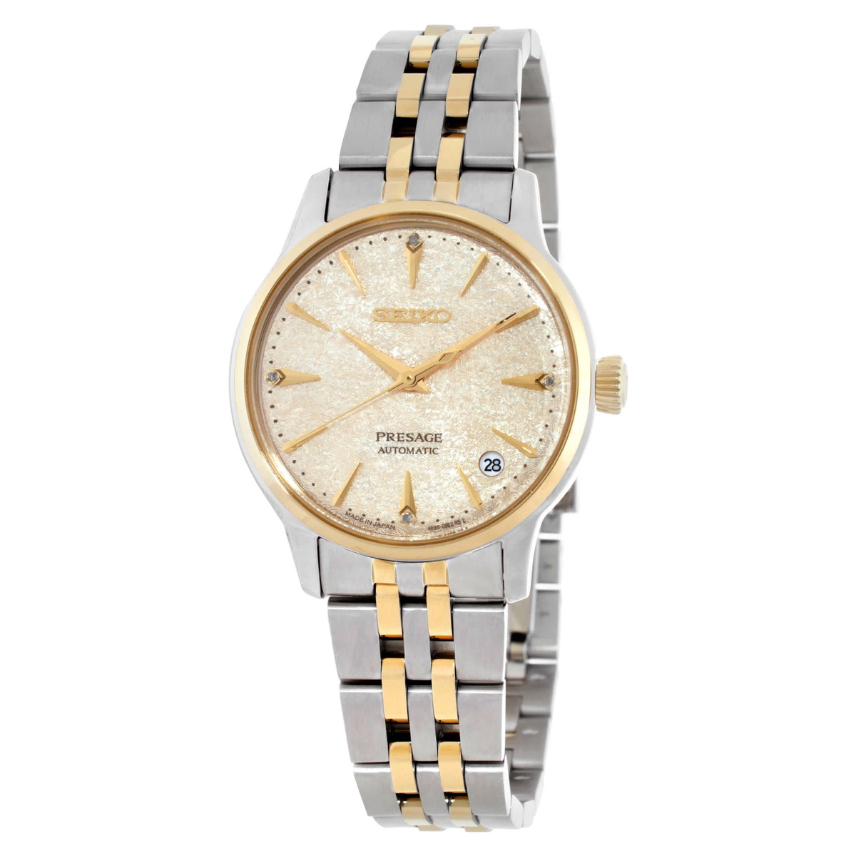 Seiko Presage Automatic Champagne Dial Ladies Watch SRPL64J1