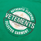 VETEMENTS Beer Badge Tee