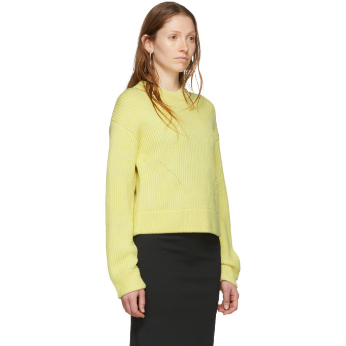 Proenza Schouler Yellow Proenza Schouler White Label Chunky Rib