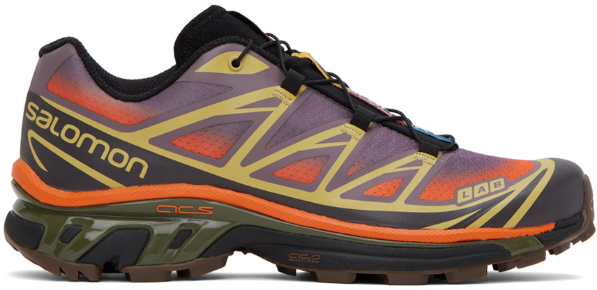 ★Salomon★XT6 スカイライン Salomon XT-6 Skyline Shoes - Carbon / Sunny Lime / Sulphur